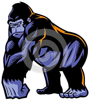 Gorilla mascot