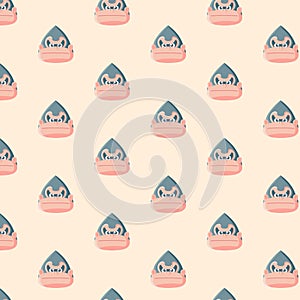 Gorilla seamless pattern.