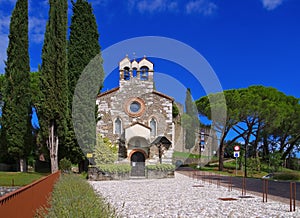 Gorizia castle and chapel