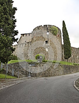 Gorizia Castle in Gorizia. Italy