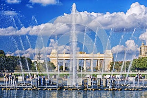 Gorky Park in Moscow, Russia