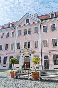 Hotel Borse in old town of Gorlitz