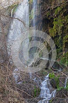 Gorman Falls in Central Texas, USA photo