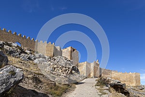 Gormaz castle in Soria, Castile and Leon community, Spain