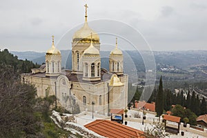 Gornensky Monastery in Jerusalem. Israel