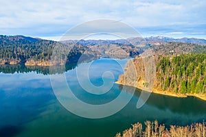 Gorski kotar, mountain Risnjak and Lokvarsko lake, Croatia