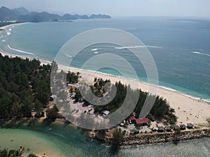 Gosago beach in Lhoknga Indonesia