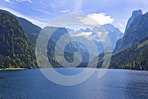 Gosau in Alps, Lake view, Austria, Europe