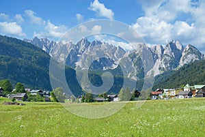 Gosau,Dachstein Mountains,Alps,upper Austria