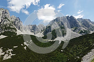 Gosaukamm mountain ridge, Salzkammergut region, Austria