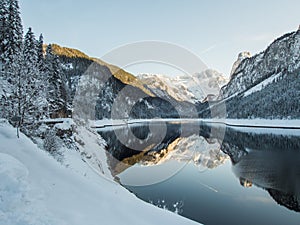 Gosausee lake in Salzkammergut