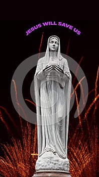 Virgin Mary, mother of Jesus photo