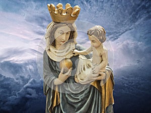 Virgin Mary, mother of Jesus photo