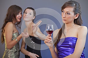 Gossip girls on party