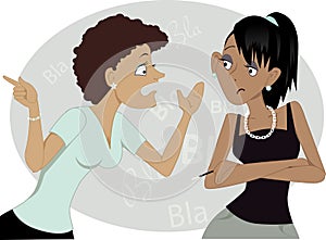 Gossiping women