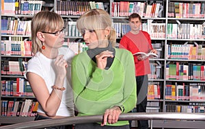 gossips in library