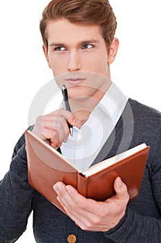 He got creative mind.