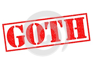 GOTH Rubber Stamp