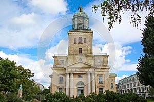 Gothenburg Cathedral in the heart of the city, Sweden. The cathedral was built in 1815. photo