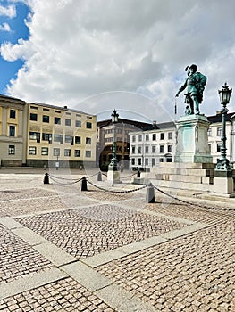 Gothenburg Gustav Adolf statue photo