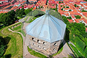 Gothenburg â€œGÃ¶teborg` tower Skansen Kronan in Haga city