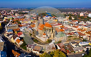 Gothic Archdeacon Church in Czech town of Kolin