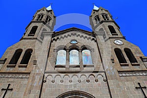 Gothic Basilica of apizaco city, tlaxcala, mexico. III