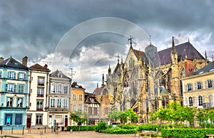 Gothic Basilica Saint Urbain of Troyes in France