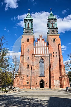 Gothic belfries of the historic cathedral