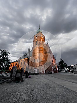 Collegiate church in Sieradz photo