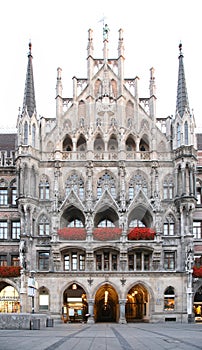 Gothic building. Munich. Germany
