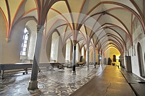 Gothic castle in Malbork, Poland