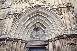 Gothic Cathedral architectural details