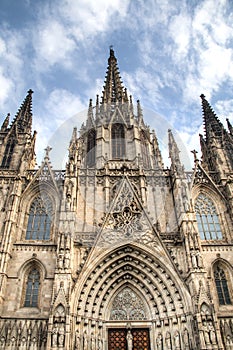 The Gothic Cathedral of Barcelona