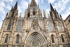 The Gothic Cathedral of Barcelona