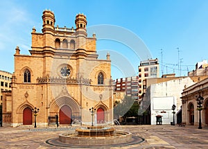 Gothic Cathedral at Castellon de la Plana, Spain photo