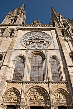 Gothic Cathedral in Chartres photo