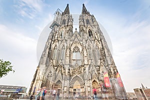 Gothic cathedral in Koln, Germany