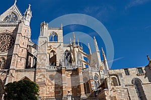 Gothic cathedral of Leon, Castilla Leon, Spain