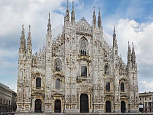 gothic cathedral in milan