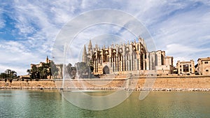 Gothic cathedral in Palma de Mallorca