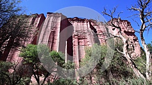 Gothic Cathedral Rock Formation - Talampaya National Park - Argentina