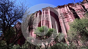 Gothic Cathedral Rock Formation - Talampaya National Park - Argentina