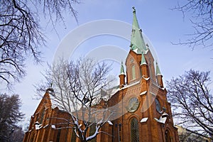 Gothic Cathedral in Tampere photo