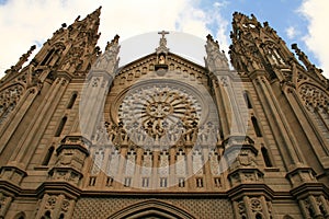 Gothic cathedral in tropics