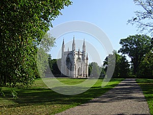 Gothic chapel in peterhof