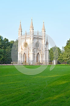 Gothic chapel in Peterhof.