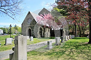 Gothic Chapel In Spring photo