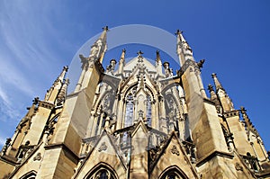 Gothic church detail