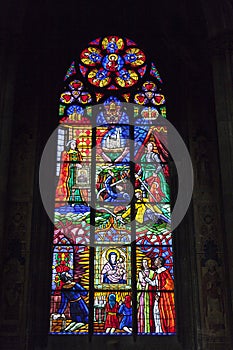 Gothic church interior decorations